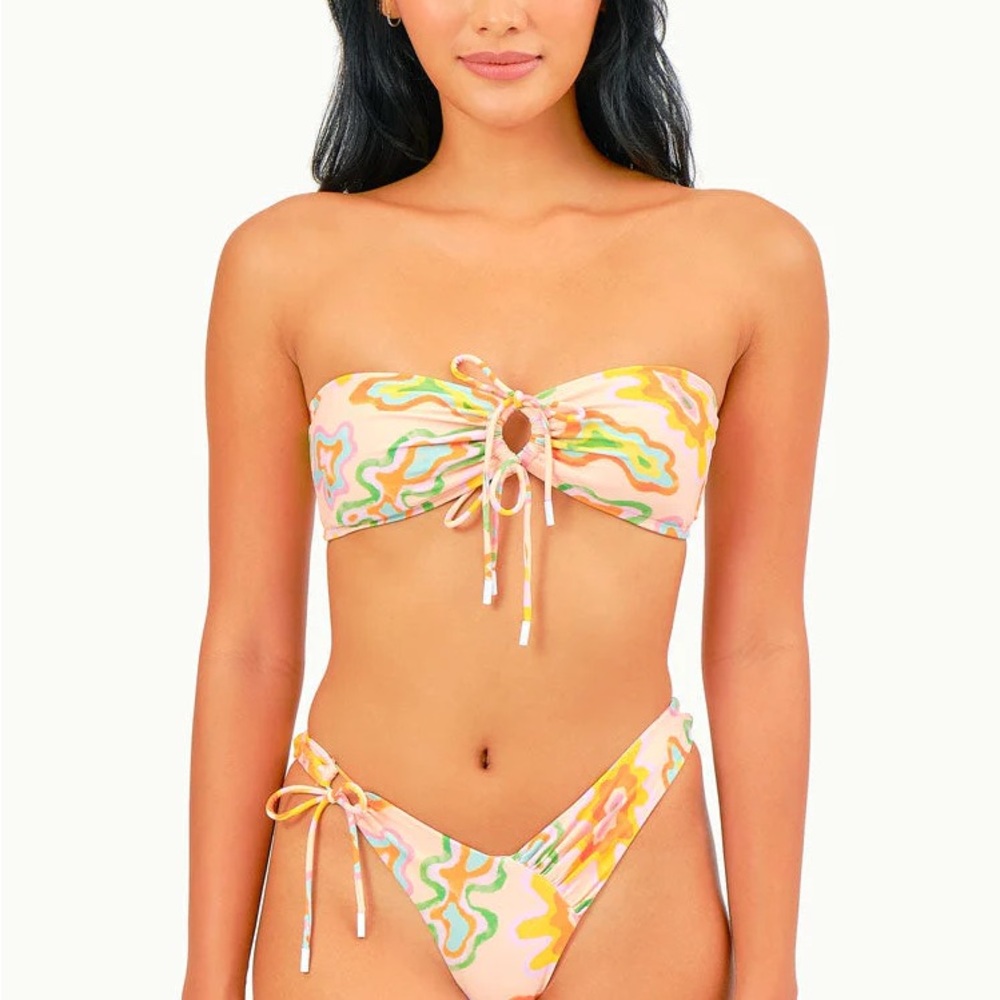 S/M Blackbough bikini in “summer splash” NWT (will sell as a set or separate)